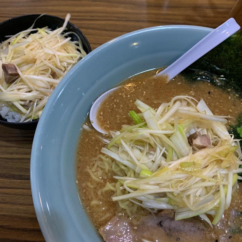 ネギ味噌ラーメン(ラーメンショップ 奥州店)