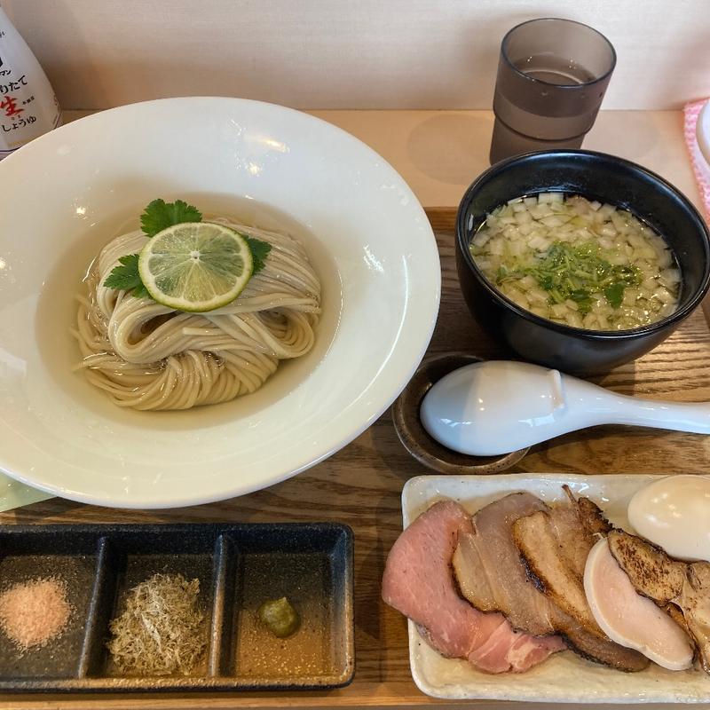 特製昆布水つけ麺（塩）(麺処 隆)