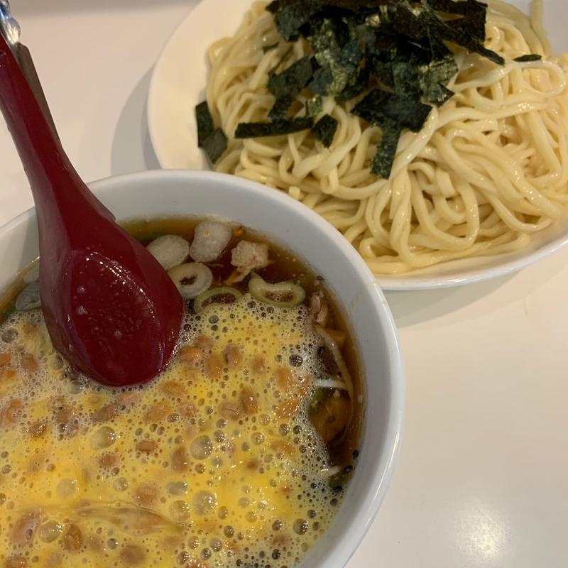 納豆ざるらあめん(らぁめん しんじゅくほりうち 新橋店)