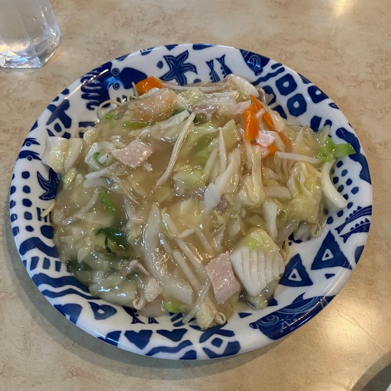 焼きそば（あんかけ）(板宿 一貫樓)