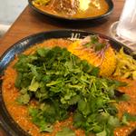キーマカレー+パクチー(Curry & Cafe WARUNG(ワルン))