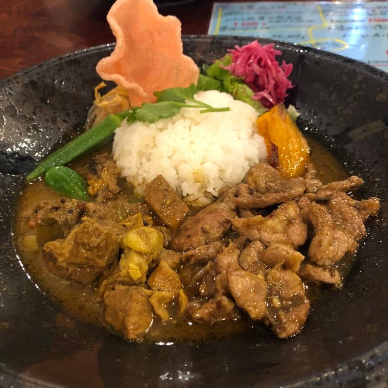 生ラムクミン炒めカリィ(大衆中遊華食堂八戒)