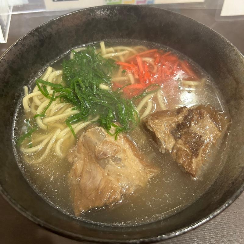 ソーキそば(ほたるガラスカフェ結)