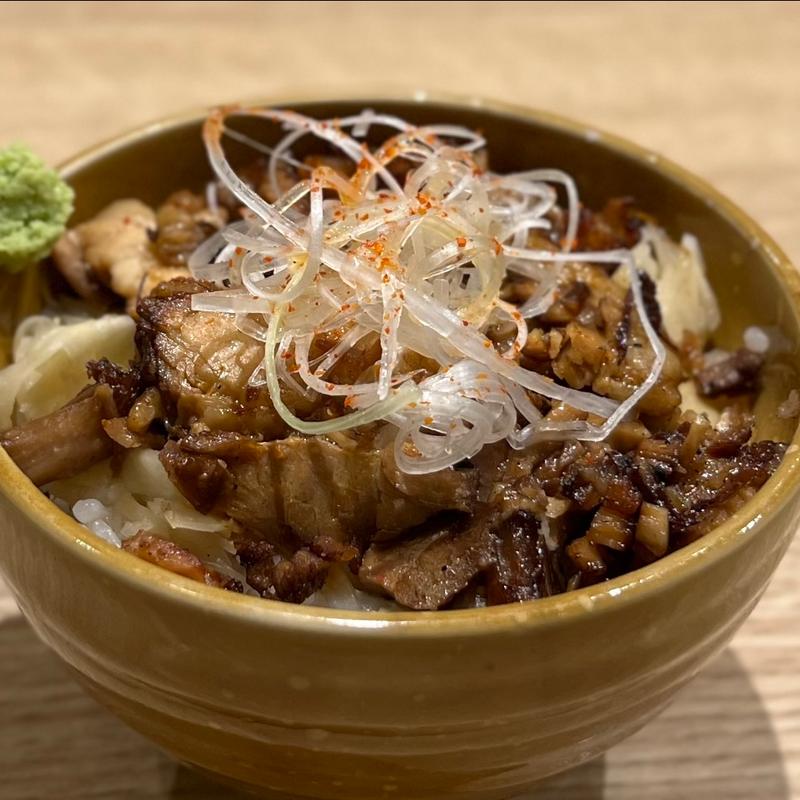 刻みガリチャーシュー丼（小）(弓月(YUZUKI))