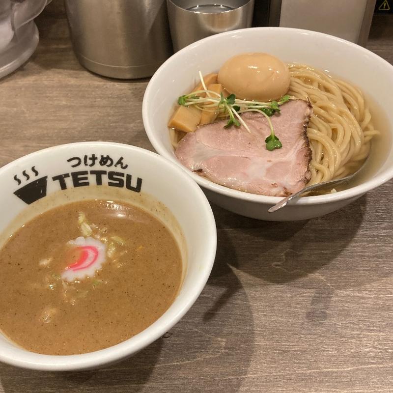 卵つけ麺あつもり(つけめんTETSU 京王モール 新宿店)