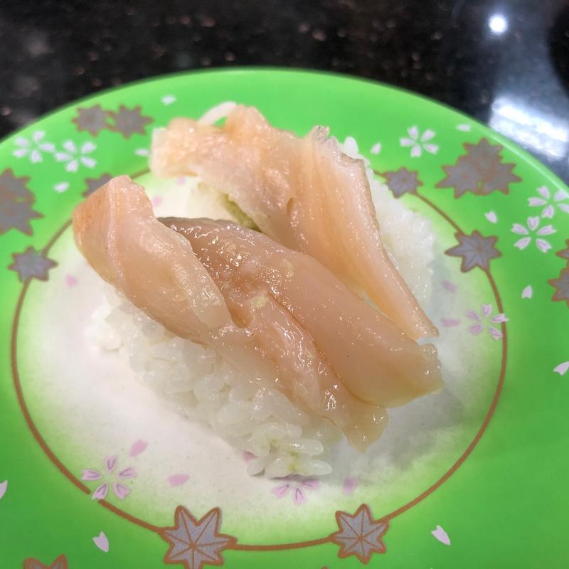 白ミル貝(ジャンボおしどり寿司 希望が丘店)