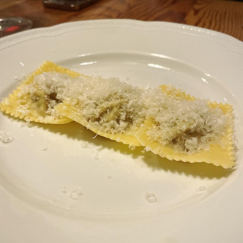 ラビオリ 鶏肉を詰めて(SABA)