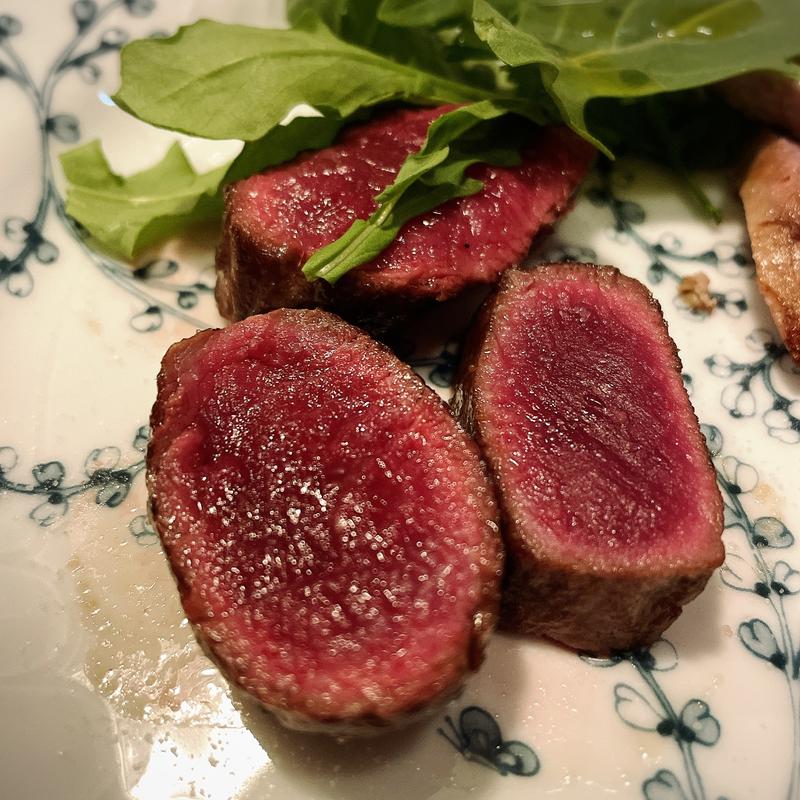 九州鹿ロース肉ソテー(SABA)