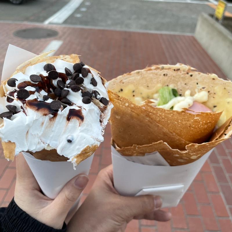 ハムツナチーズ&チョコ生クリーム(Floret川越店)