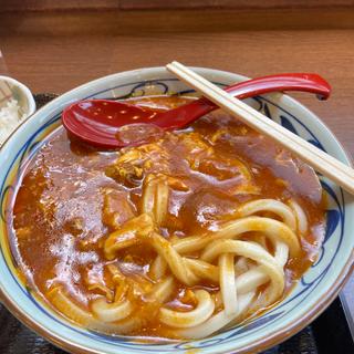 トマ玉カレーうどん(丸亀製麺 東大阪店 （マルガメセイメン）)