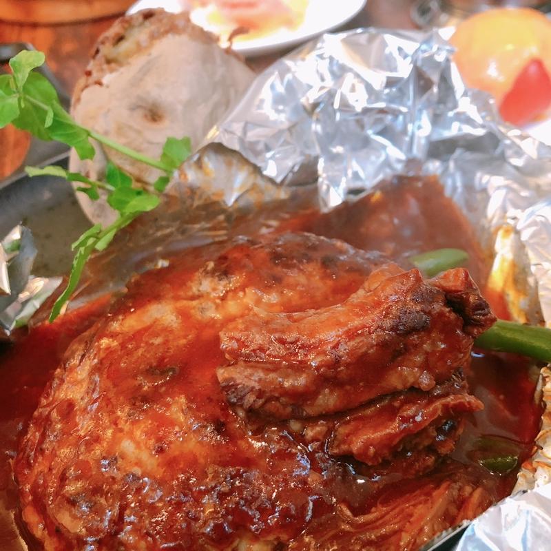 つばめ風ハンブルグステーキ(つばめグリル 品川駅前店)