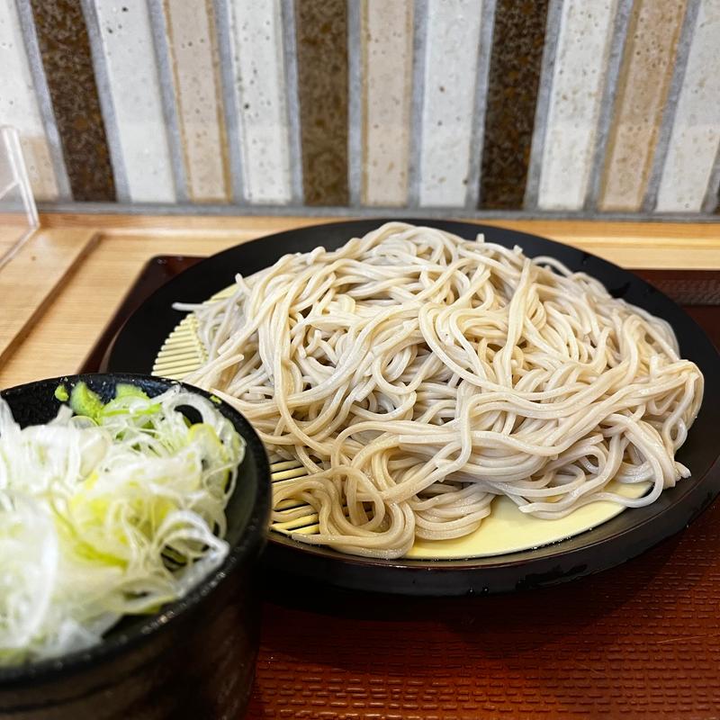 もりそば(梅もと 新宿小田急エース南館店)