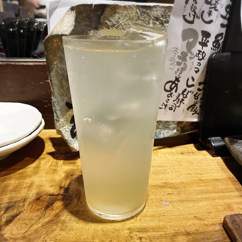 生搾りすだちサワー(なかめのてっぺん 本店 )