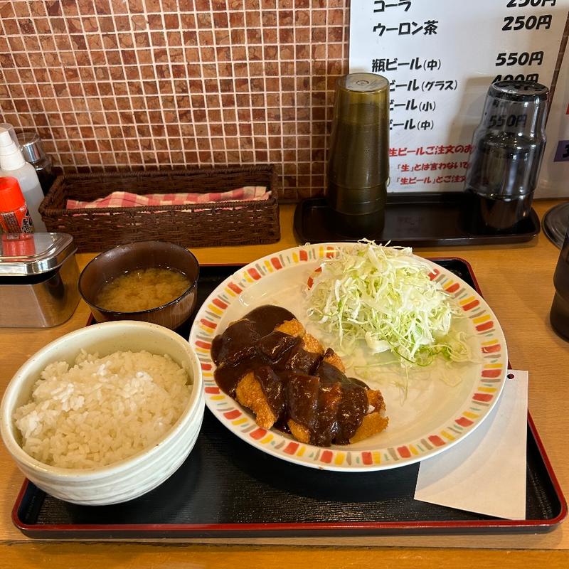 白身魚フライ定食(バーグ 浅田店)