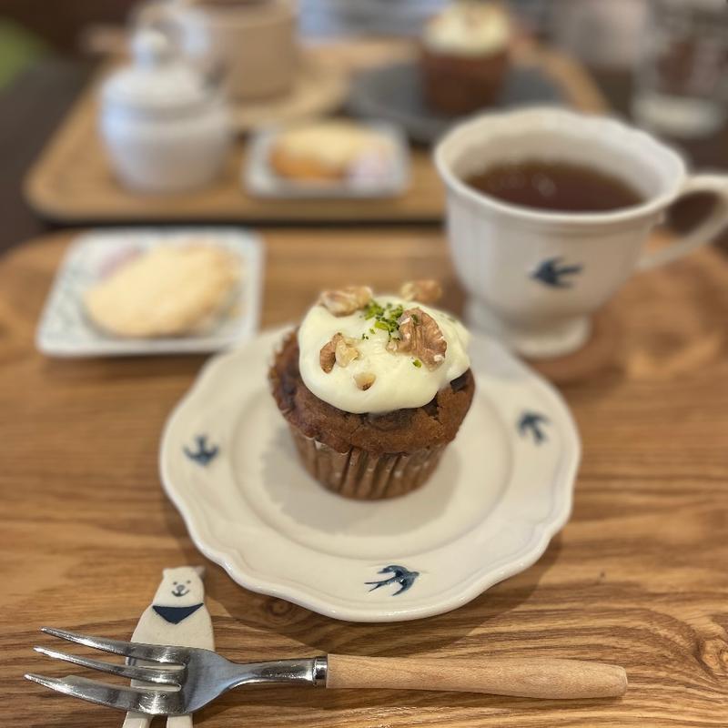 キャロットケーキ(Cafeクマとサーモンと)