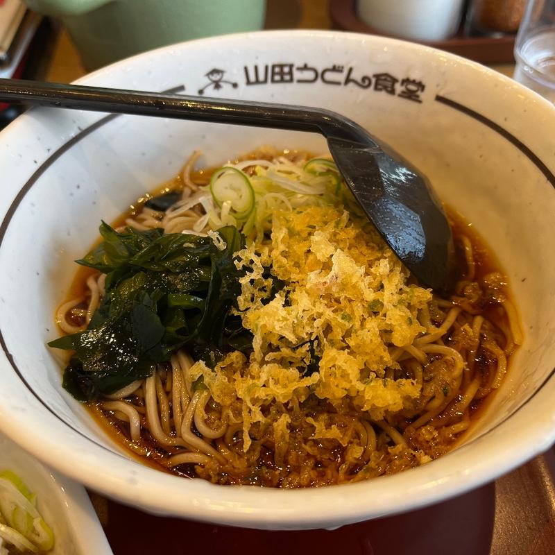 たぬきそば冷(山田うどん食堂 騎西店)