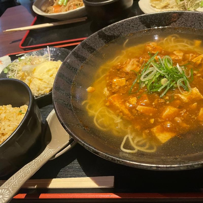 週替り麺飯セット(麻婆ラーメン)(中国酒菜 凛 （チュウゴクシュサイ リン）)