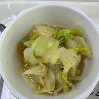 白菜の生姜漬け(札幌市役所地下食堂)