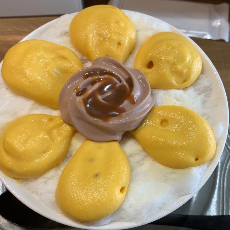 パッとかぼちゃさん。(エスプーマかき氷専門店 315)