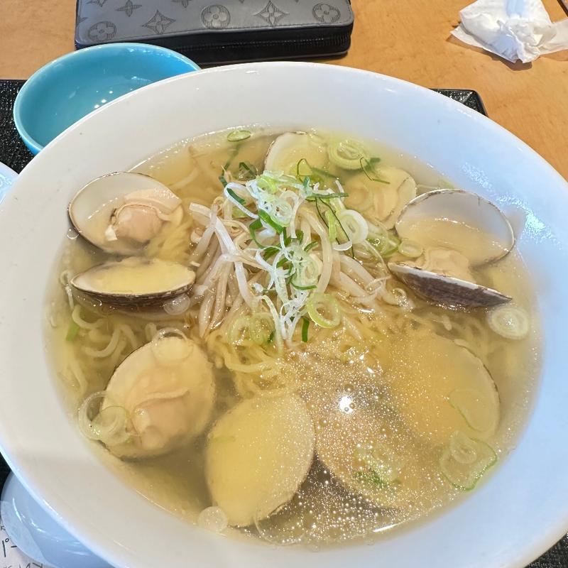 はまぐりラーメン(ナガシマレストラン 上り （Restaurant & Cafe）)
