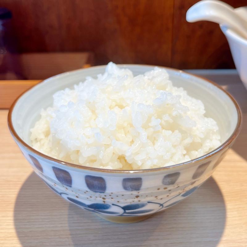 ライス(煮干中華そばハナアオイ)