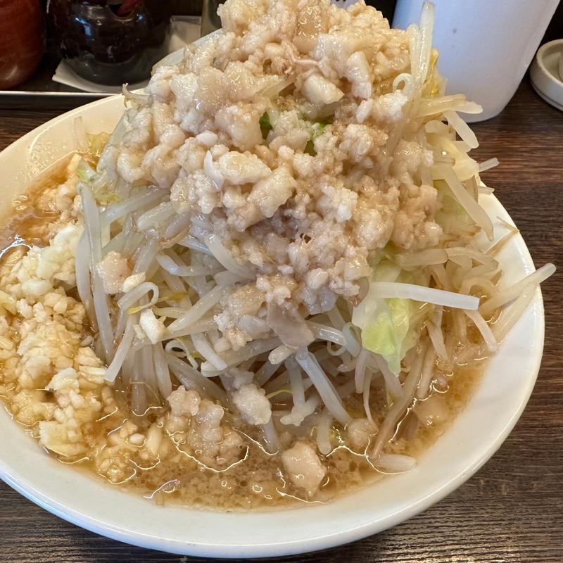 ガッツリラーメン(横浜らーめん 伝家 志木店)