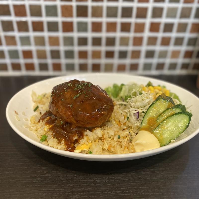 ハンバーグベーキライス(食堂 サビーズ)