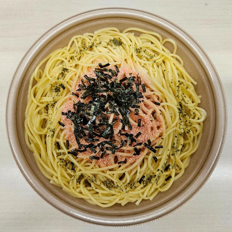 明太子の和風パスタ(セブンイレブン 麹町駅前店)