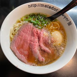 贅沢焼牛らぁめん(牛骨らぁ麺マタドール 本店 )