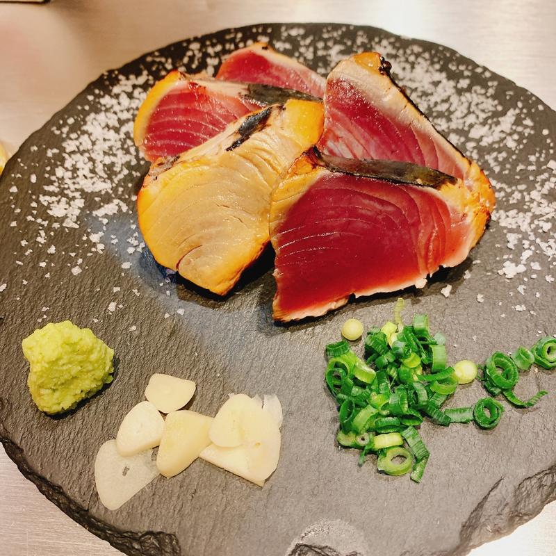 かつおのメラメラわら焼き(メラメラ枕崎)