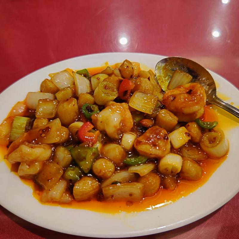 貝柱と小海老の香辣炒め(京華樓)