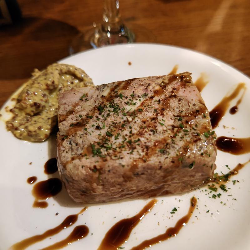 田舎風パテ(イタリアンバル・バジル)