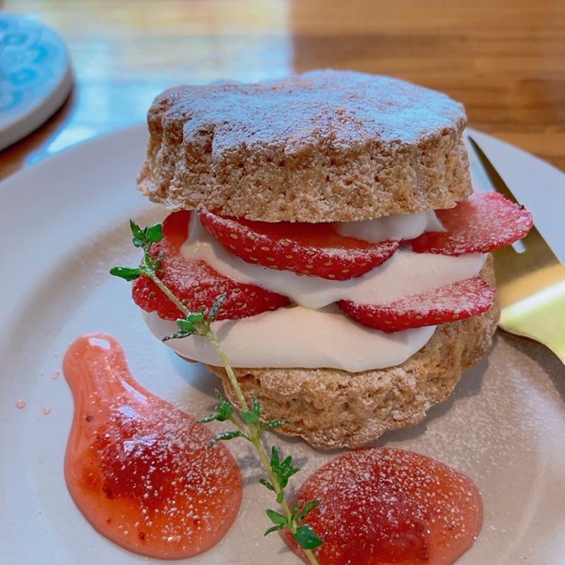 アメリカンショートケーキ(ua＋カフェ)