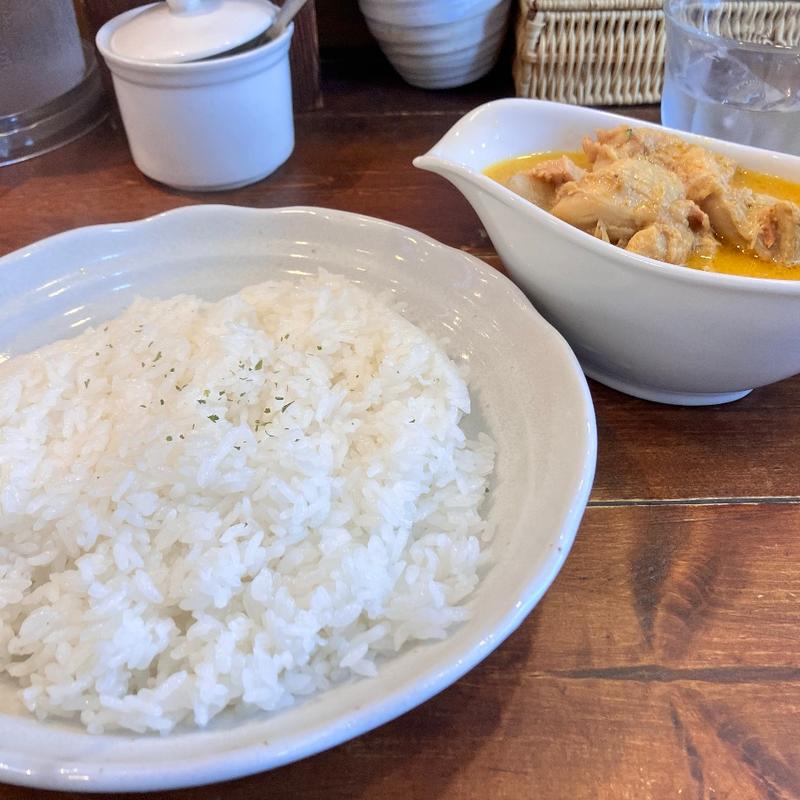 野菜入りチキンカレー(ラッフルズカリー＠土曜日のアルバイトさん募集中)