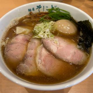 全部入り醤油らーめん(麺屋 そにどり)