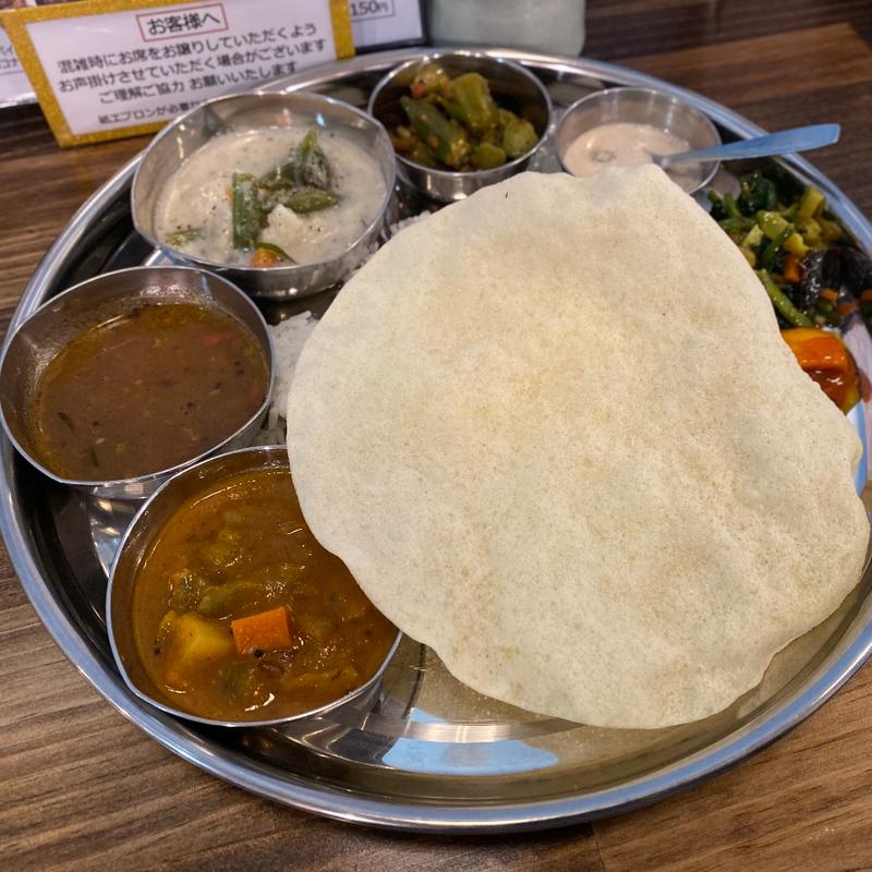 本日のスペシャルターリー(Chekele 南インド食堂チェケレ)