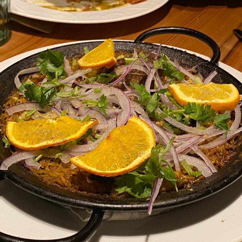 青森県産フランス鴨のブリヤニ M(RANGA LANKA(ランガ ランカ) 今池店)