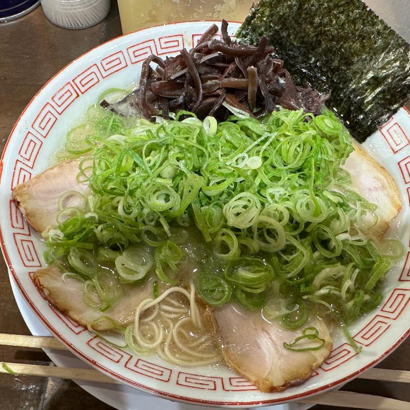 ネギチャーシューメン(フクフク 松戸店 （【旧店名】博多長浜ラーメン 福福）)