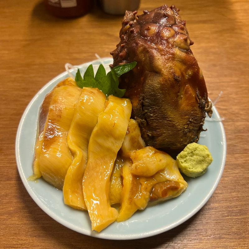 ホヤ刺し(麦酒宿　まり花)