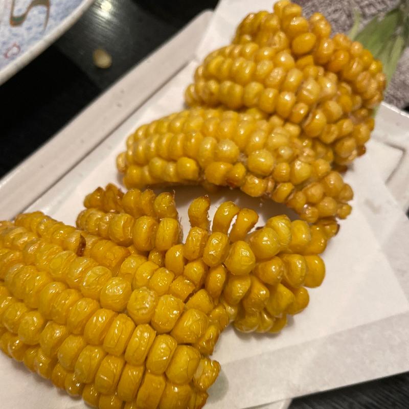 とうもろこし素揚げ(がってん 大阪駅前第2ビル店)