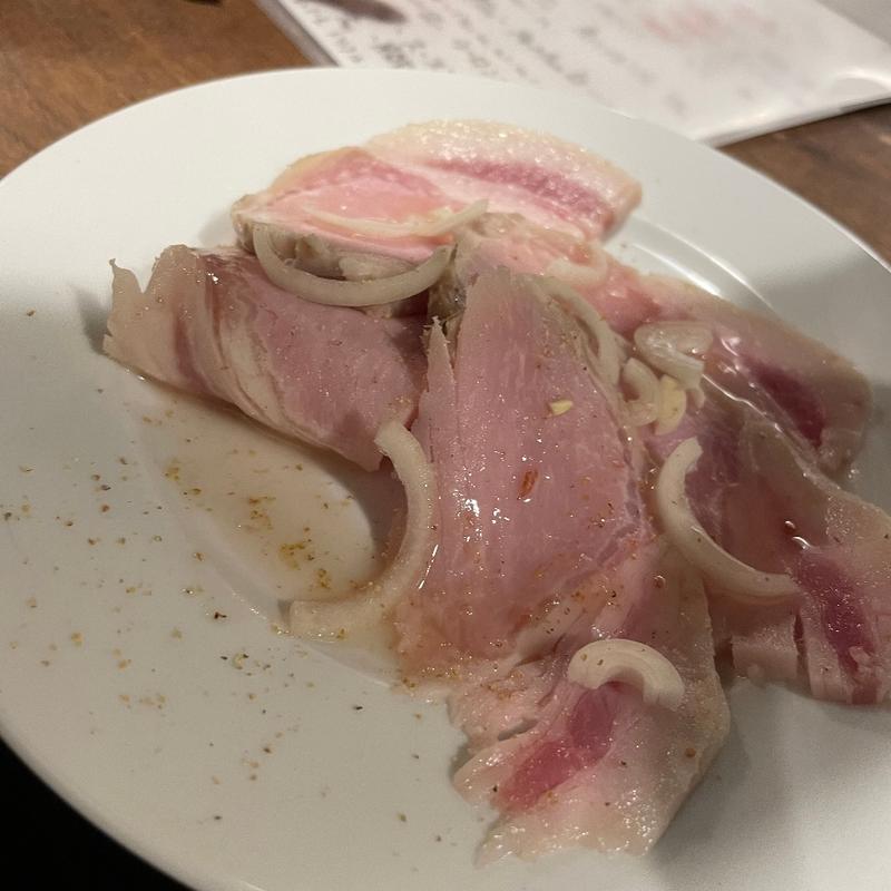 生ハムのスライス～プロシュート～(ビストロ　アリゴ )