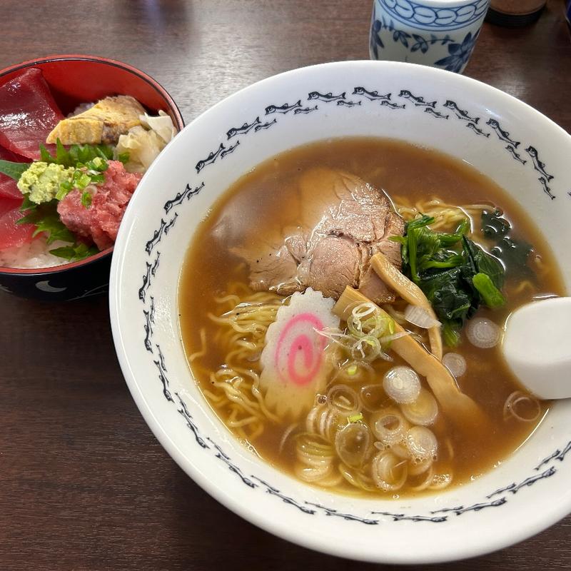 八戸ラーメンミニ丼セット(かどのめし屋 足立市場店 )