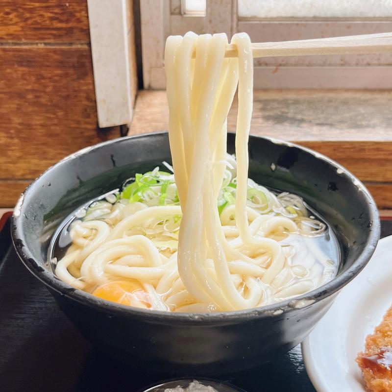 冷やしたまごうどん(立食い そばうどんカレーライス ごん兵衛)