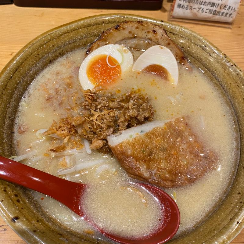 九州麦味噌ラーメン(麺場 田所商店 川崎店)