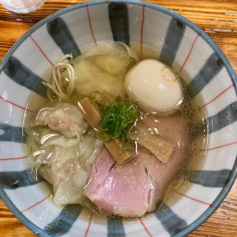 女性限定ワンタン麺(柴崎亭 梅ヶ丘店)