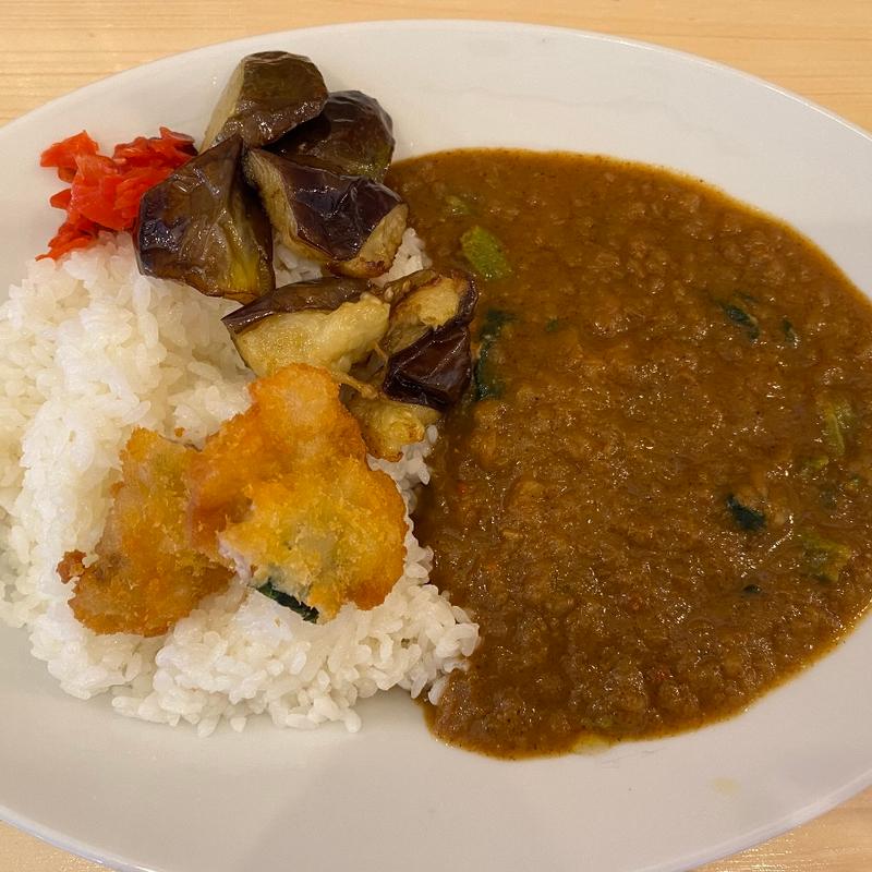 和出汁カレー　ほうれん草・揚げナス・あじ大葉セット(カレーだしっ！)