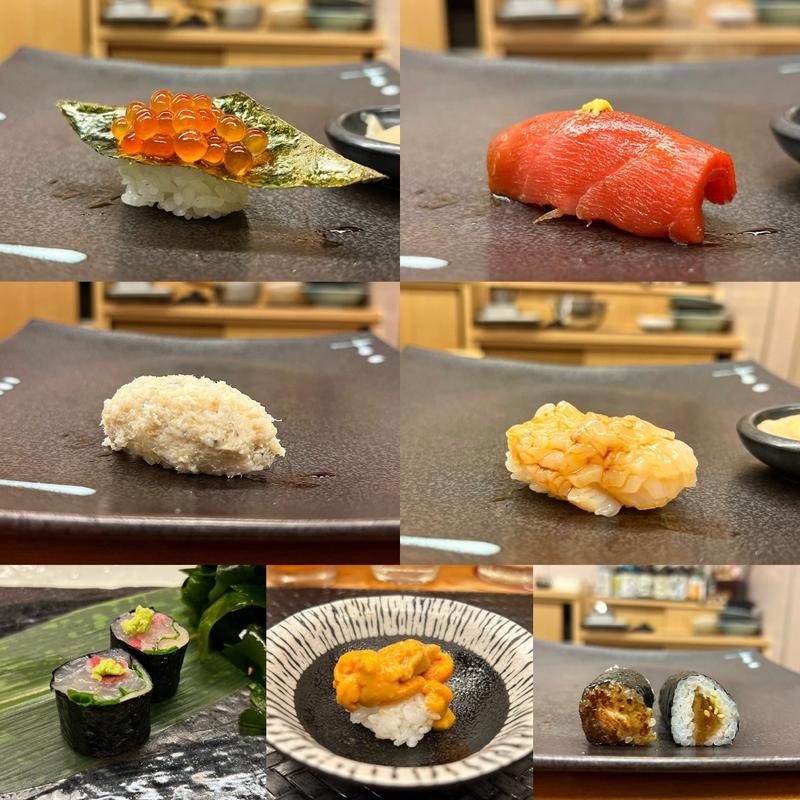 鯛の握り  おまかせコース(みさき )