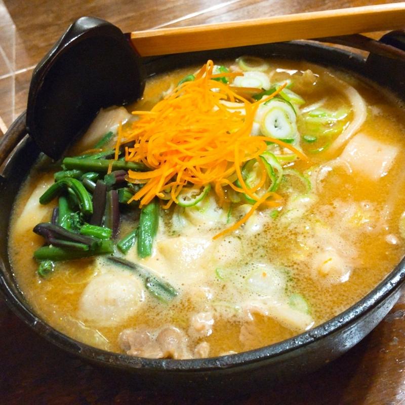 豚肉ほうとう(甲州ほうとう小作 河口湖店)