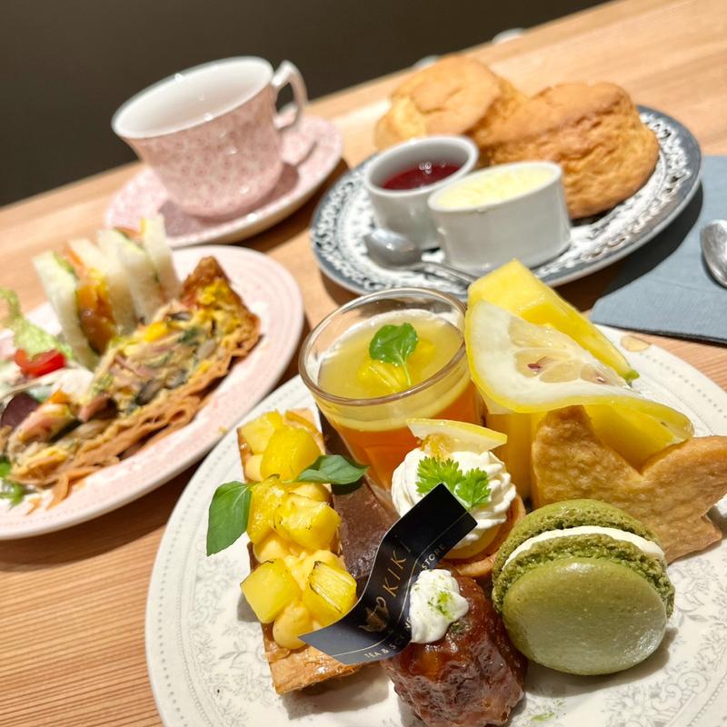 アフタヌーンティーセット(TEA ROOM KIKI 紅茶&スコーン専門店 日比谷)