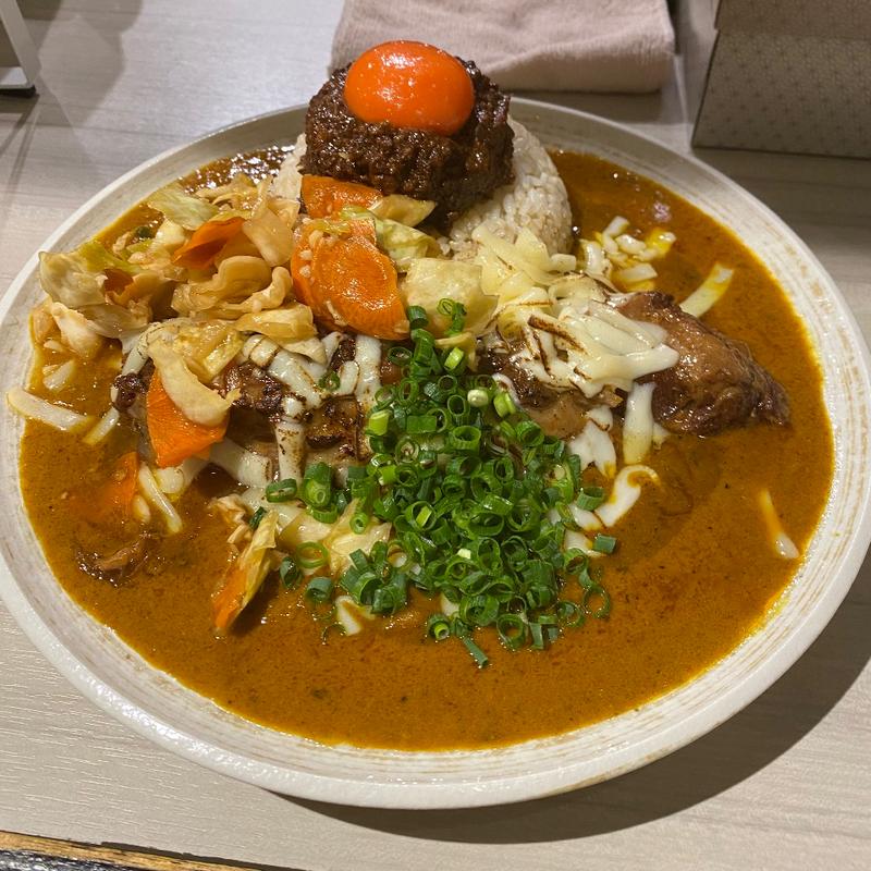 MIX並+豚 +アチャール +チーズ(吉田カレー  )